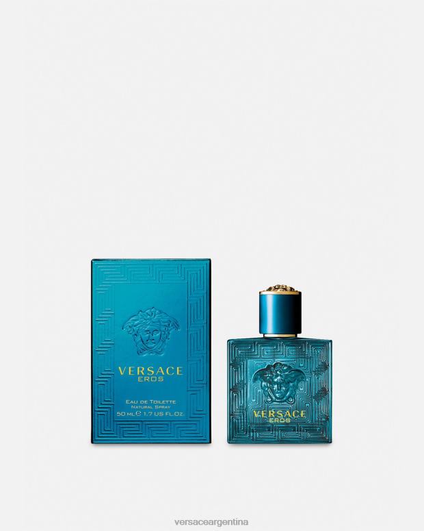 hombres Versace azul eros edt 50ml accesorios 4F6041717