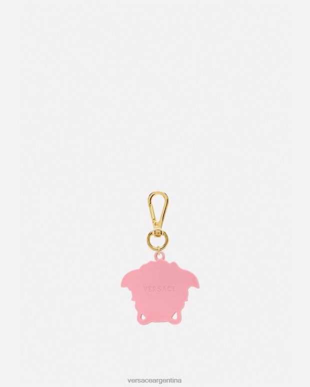 hombres Versace rosa llavero la medusa accesorios 4F6041659