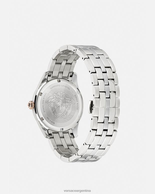 hombres Versace pnul reloj greca accesorios 4F6041713