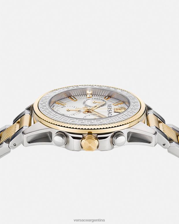 hombres Versace pnul reloj greca action crono accesorios 4F6041710