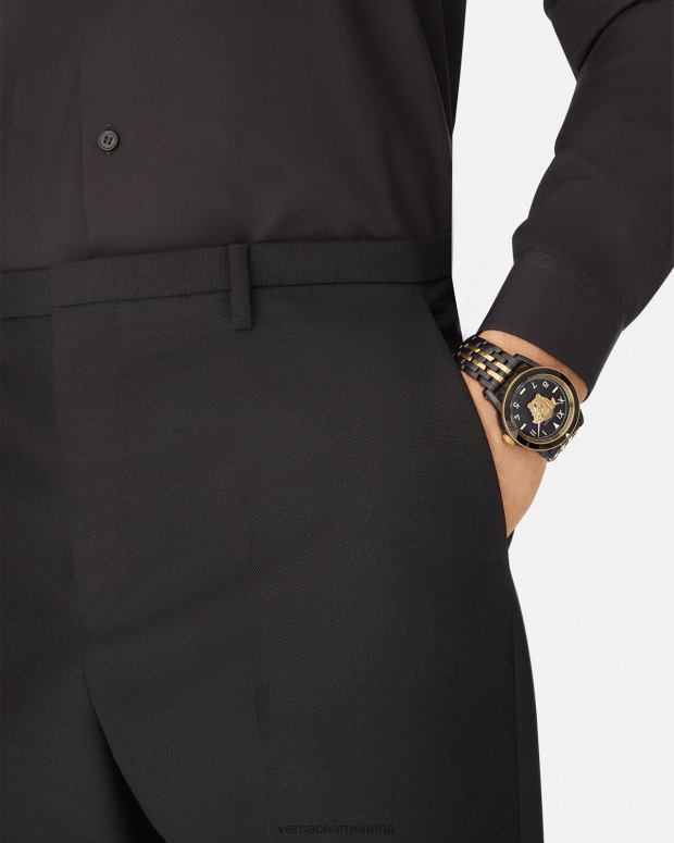 hombres Versace pnul reloj v-palazzo accesorios 4F6041714