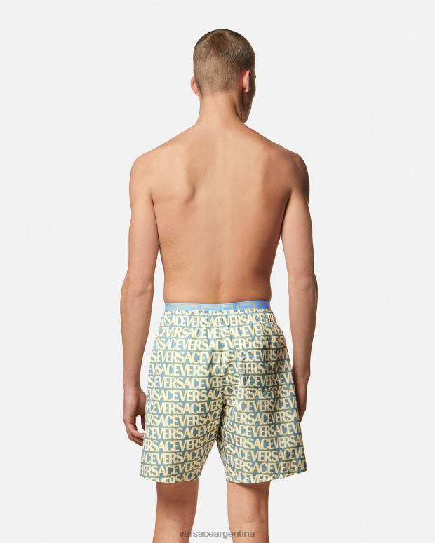 hombres Versace imprimir bañadores integrales ropa interior y ropa de playa 4F6041794