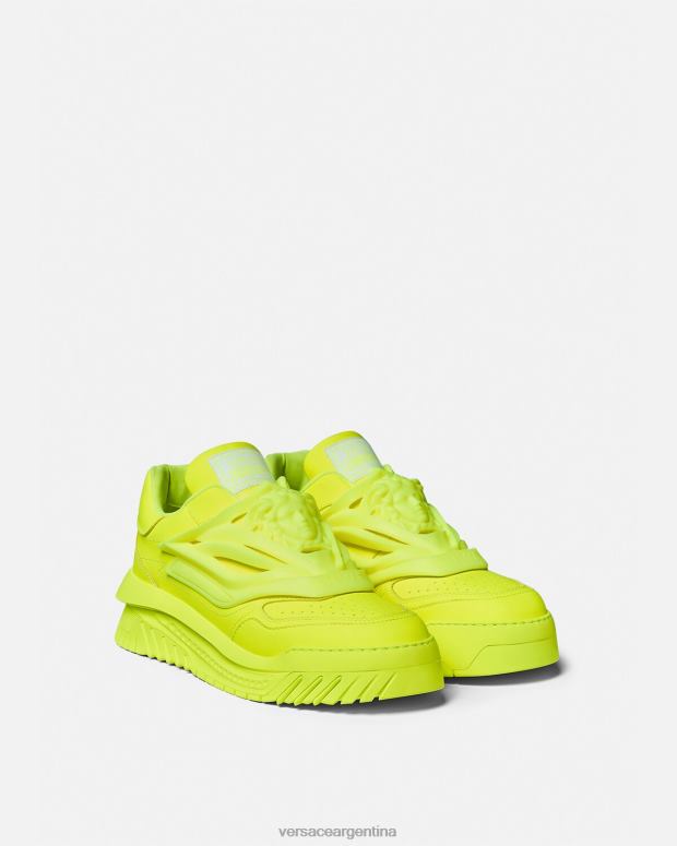 hombres Versace cal zapatillas odissea zapato 4F6041537