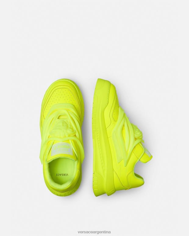 hombres Versace cal zapatillas odissea zapato 4F6041537