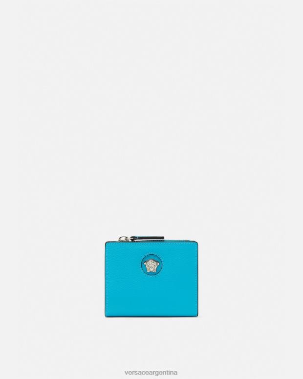 mujer Versace turquesa cartera la medusa accesorios 4F604569