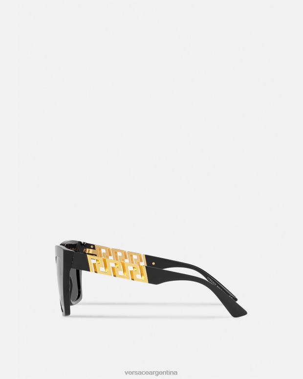 mujer Versace negro gafas de sol greca accesorios 4F604653