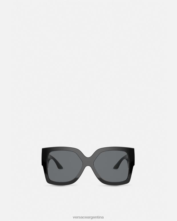 mujer Versace negro gafas de sol greca accesorios 4F604667