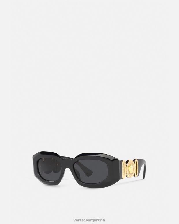 mujer Versace negro gafas de sol maxi medusa biggie accesorios 4F604640