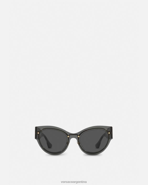 mujer Versace negro gafas de sol medusa biggie mariposa accesorios 4F604701