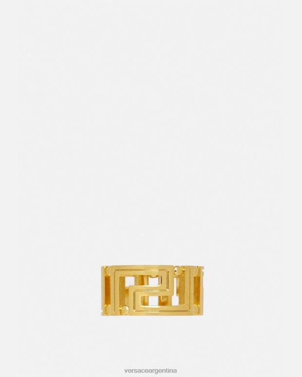 mujer Versace oro anillo de greca accesorios 4F604753