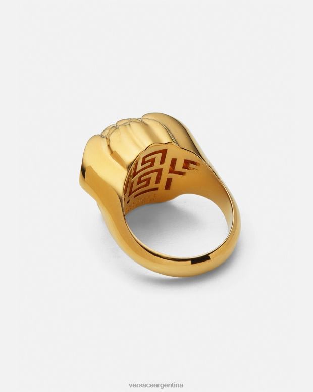 mujer Versace oro anillo de medusa accesorios 4F604781