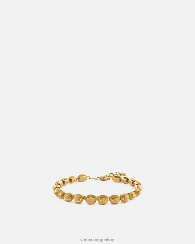mujer Versace oro gargantilla con medusa biggie accesorios 4F604844