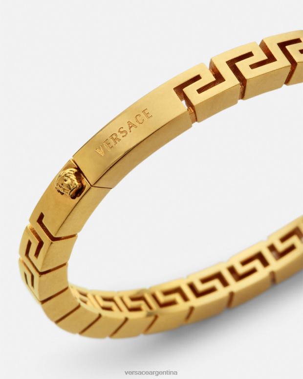 mujer Versace oro pulsera con greca accesorios 4F604760