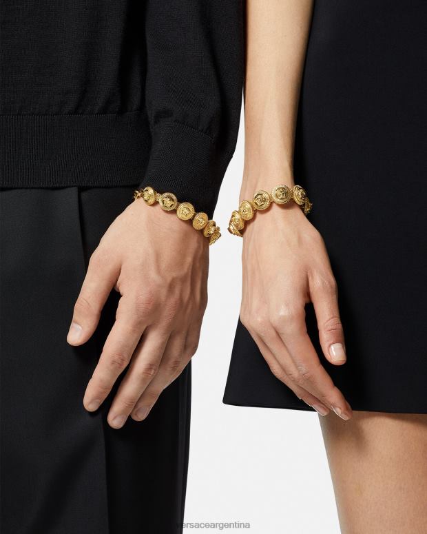 mujer Versace oro pulsera de medusa biggie accesorios 4F604846