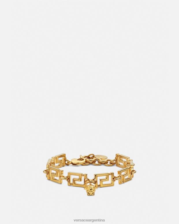 mujer Versace oro pulsera greca accesorios 4F604758