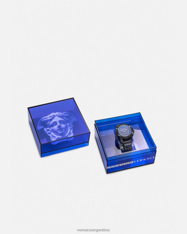 mujer Versace gris icono reloj activo accesorios 4F604977