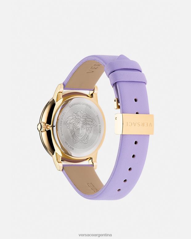 mujer Versace lila reloj medusa accesorios 4F604985