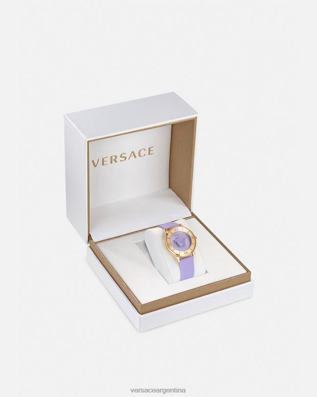 mujer Versace lila reloj medusa accesorios 4F604985