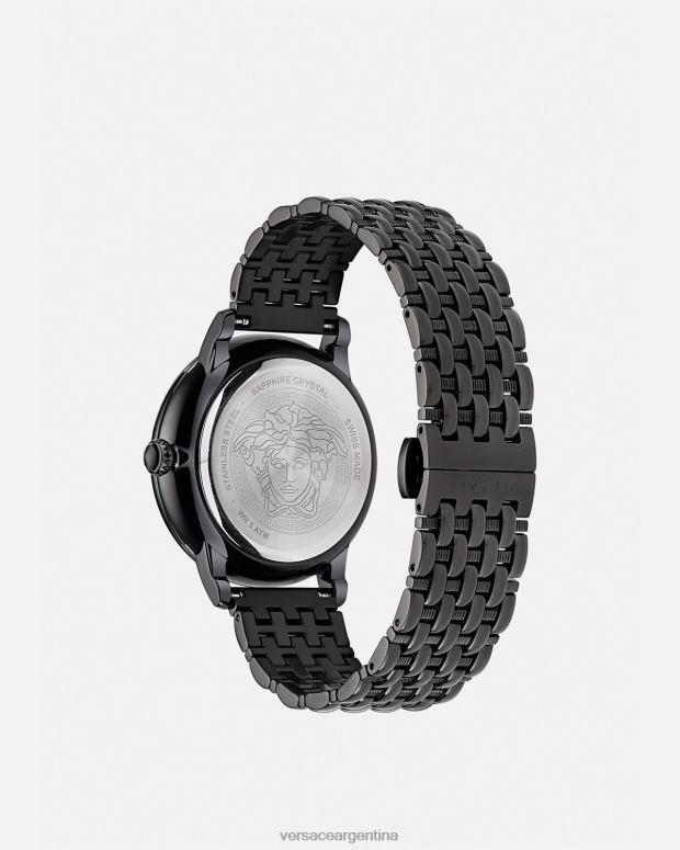 mujer Versace negro reloj medusa accesorios 4F604984