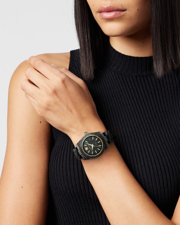 mujer Versace pnul dv un reloj automático accesorios 4F604935
