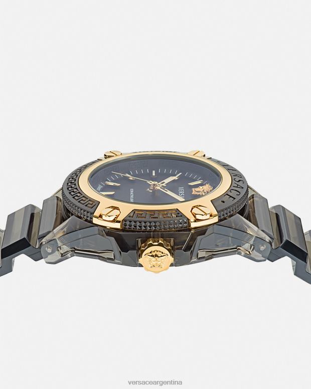 mujer Versace pnul icono reloj indiglo activo accesorios 4F604940