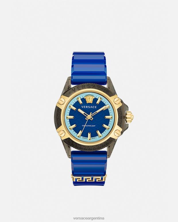 mujer Versace pnul icono reloj indiglo activo accesorios 4F604942