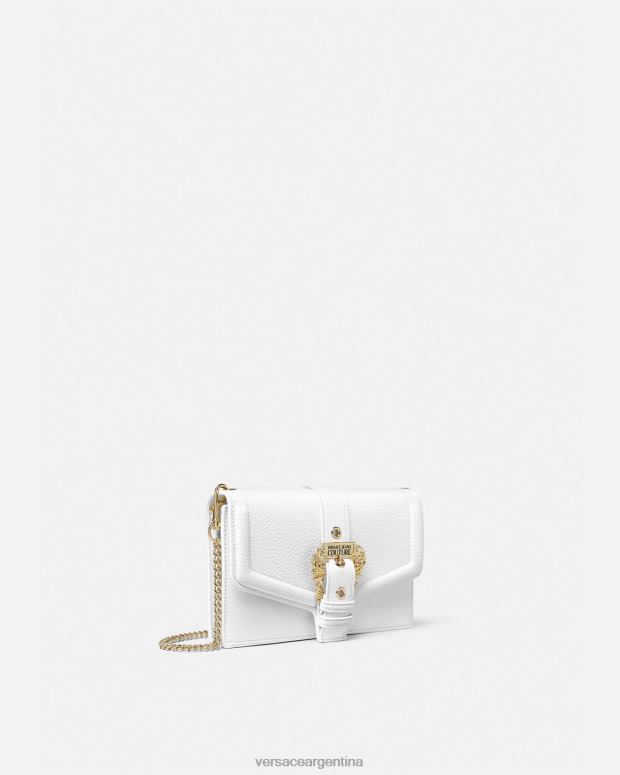 mujer Versace blanco bolso de hombro couture1 bolsas 4F6042317