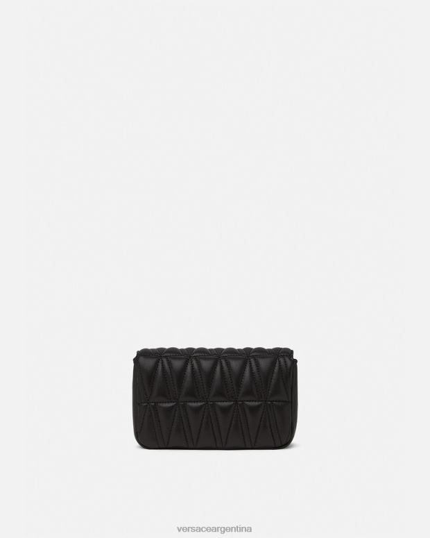mujer Versace negro bolso mini virtus bolsas 4F604372