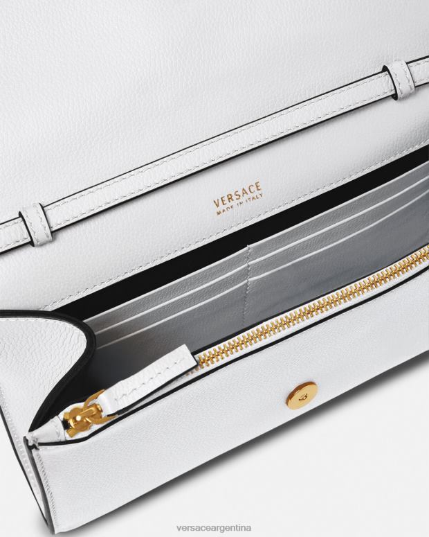 mujer Versace blanco bolso crossbody con medusa bolsas 4F604345