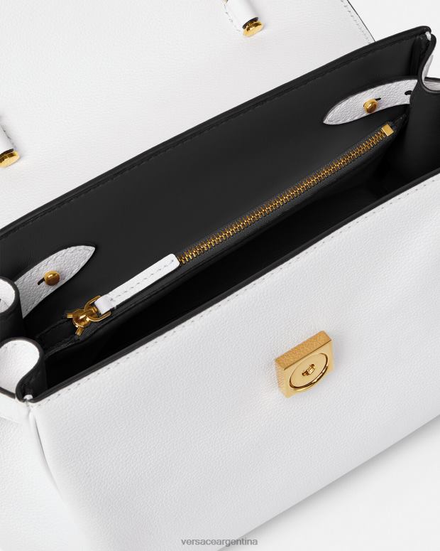 mujer Versace blanco bolso medusa bolsas 4F604343