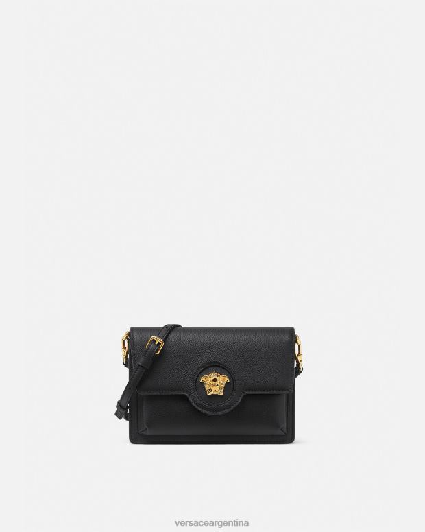 mujer Versace negro bolso crossbody con medusa bolsas 4F604346