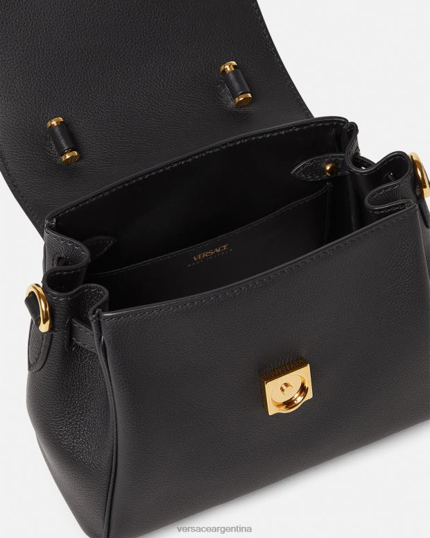 mujer Versace negro bolso de mano pequeño la medusa bolsas 4F604334
