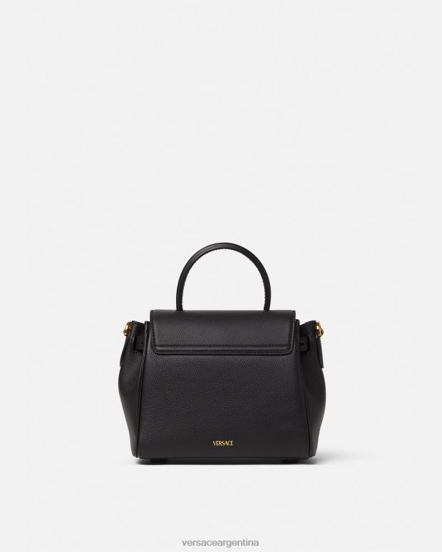 mujer Versace negro bolso de mano pequeño la medusa bolsas 4F604334