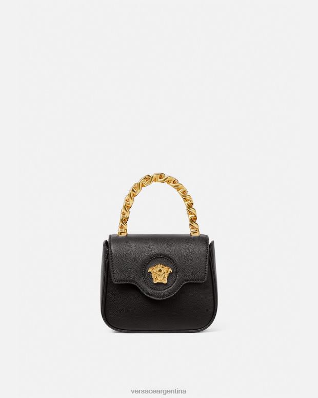 mujer Versace negro bolso mini con medusa bolsas 4F604309