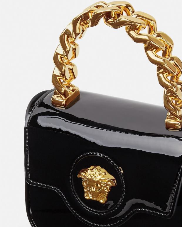 mujer Versace negro bolso mini con medusa bolsas 4F604311