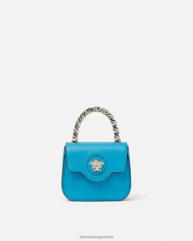 mujer Versace turquesa bolso mini con medusa bolsas 4F604308