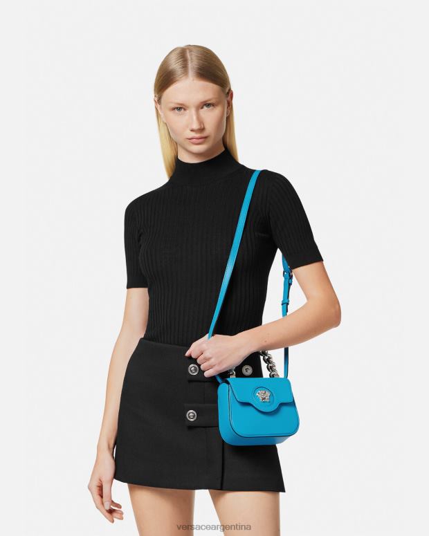 mujer Versace turquesa bolso mini con medusa bolsas 4F604308
