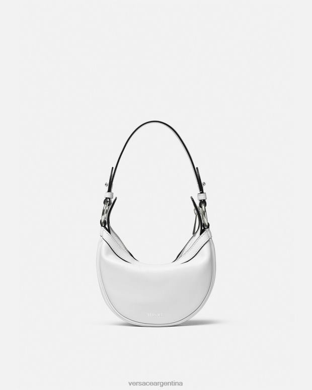 mujer Versace blanco bolso hobo mini repetido bolsas 4F604288