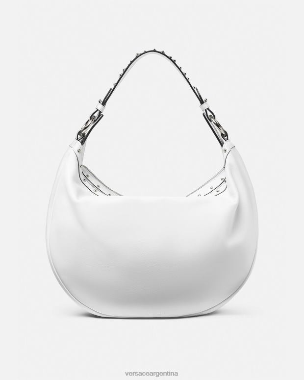 mujer Versace blanco bolso hobo repetido bolsas 4F604290