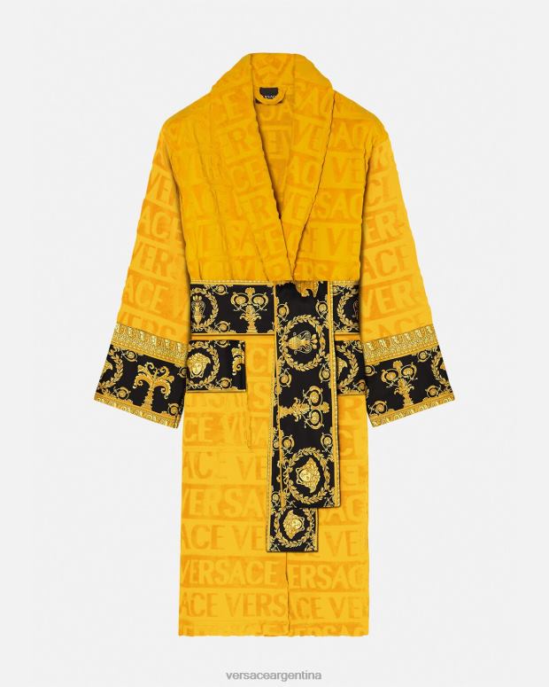 mujer Versace amarillo yo bata de baño barroca ropa interior y ropa de playa 4F6041096
