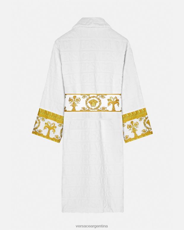 mujer Versace blanco yo bata de baño barroca ropa interior y ropa de playa 4F6041088