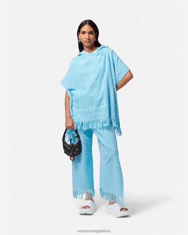 mujer Versace un color pareo de toalla con mariposas patrimoniales ropa interior y ropa de playa 4F6041192
