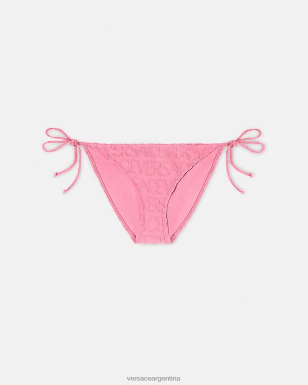mujer Versace rosa braguitas de bikini de toalla ropa interior y ropa de playa 4F6041120