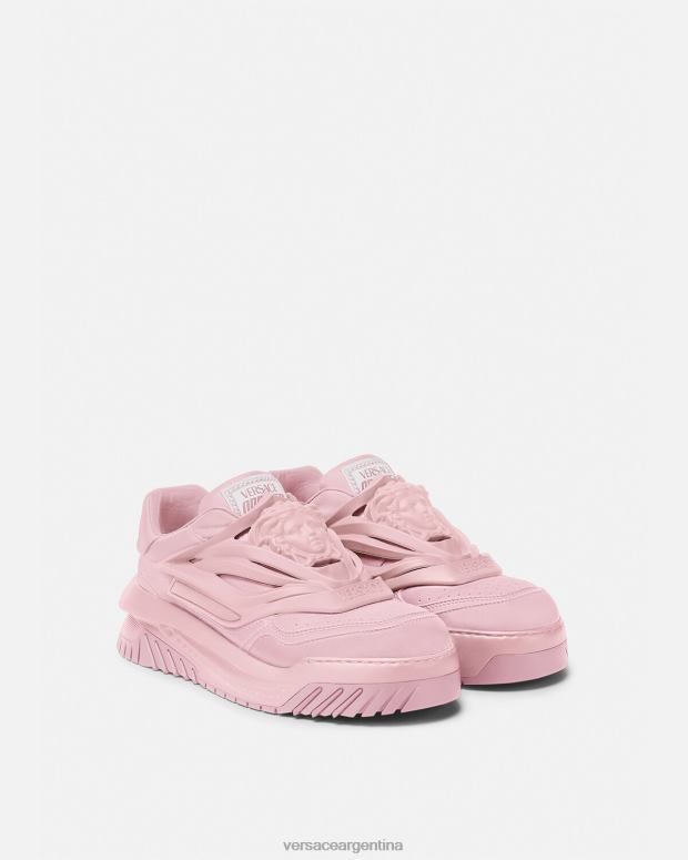 mujer Versace rosa zapatillas odissea zapato 4F604504