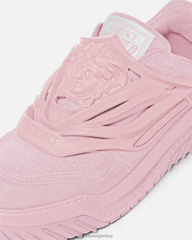 mujer Versace rosa zapatillas odissea zapato 4F604504