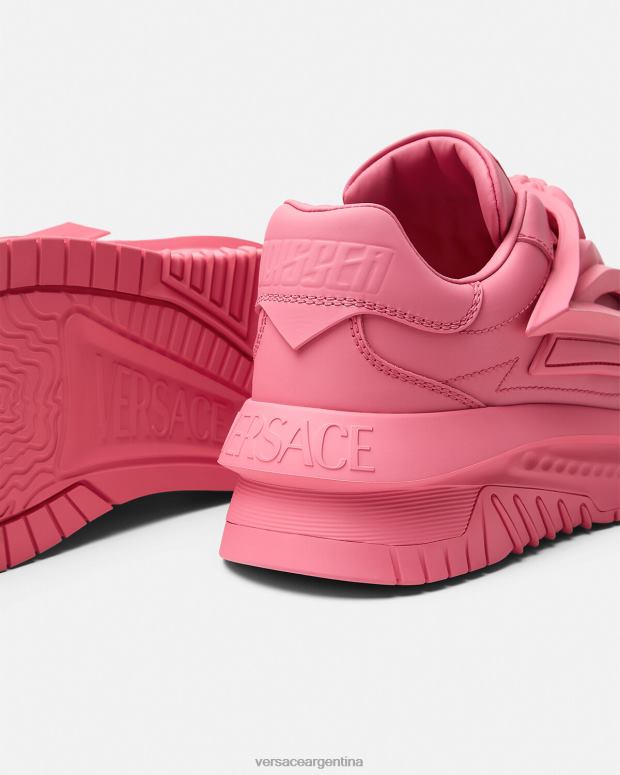 mujer Versace rosa zapatillas odissea zapato 4F604507