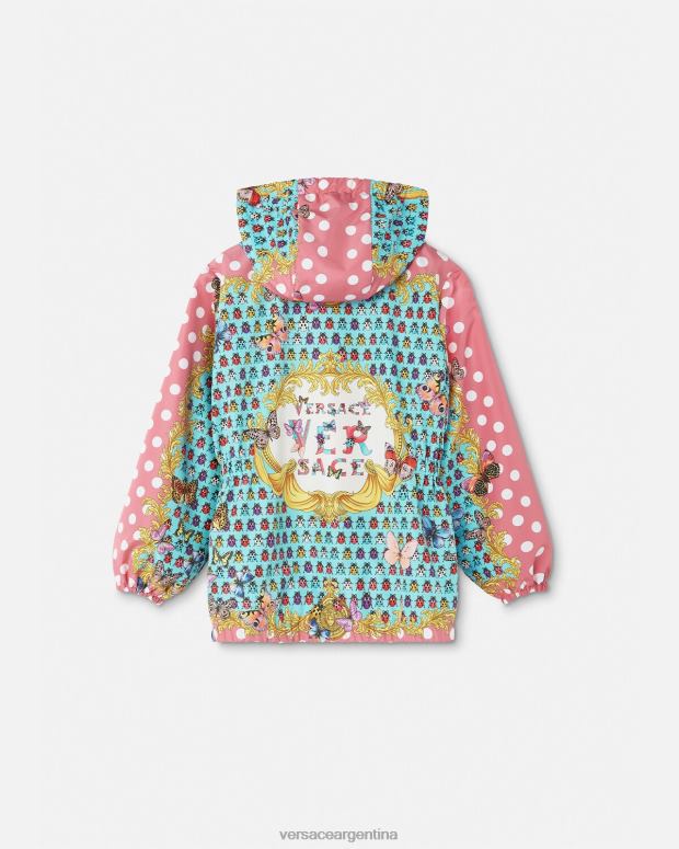 niños Versace imprimir chaqueta cortavientos mariposas ropa 4F6041937