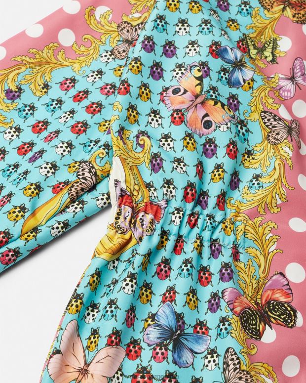 niños Versace imprimir chaqueta cortavientos mariposas ropa 4F6041937
