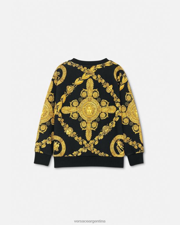 niños Versace imprimir sudadera maschera barroca ropa 4F6042125