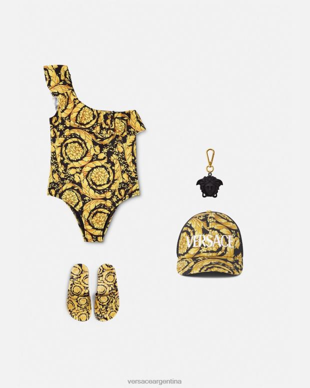 niños Versace imprimir traje de baño de una pieza barroco ropa 4F6041959